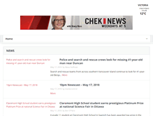 Tablet Screenshot of cheknews.ca