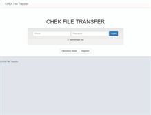 Tablet Screenshot of dev.cheknews.ca